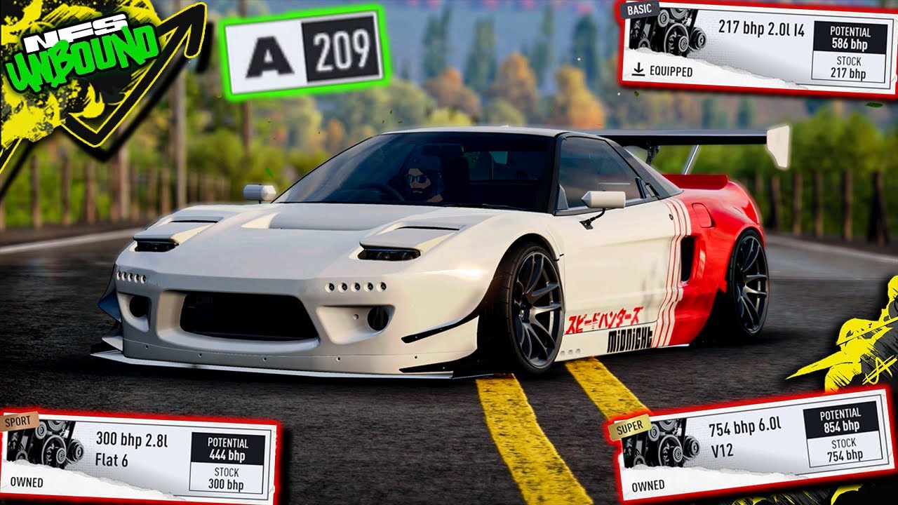 Best Engine Swap for A Tier | Honda NSX R | Need For Speed Unbound