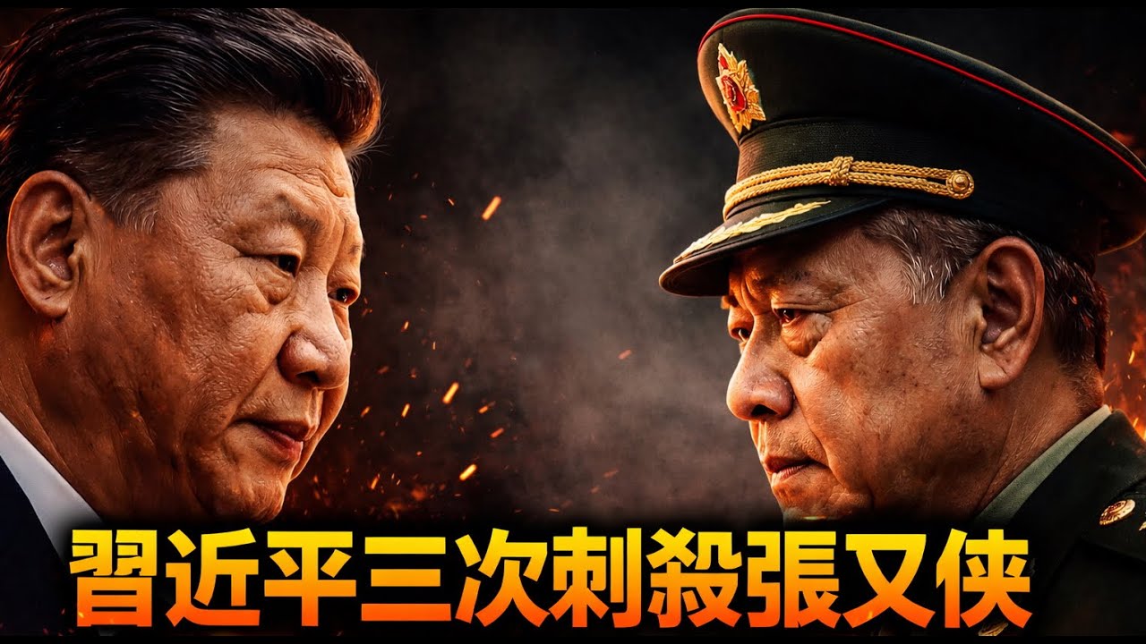 震撼爆料！習近平三次暗殺張又俠失敗？賠上兩任空軍司令、私家軍曝光，許其亮之死真相曝光！中南海權鬥你死我活內幕全解析！