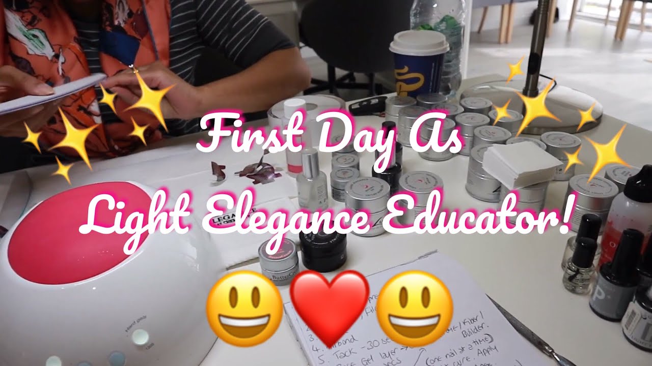 First Day As A Light Elegance Educator // VLOG #6 // Jo Wickens // Jojo's Nails // Gel Nails