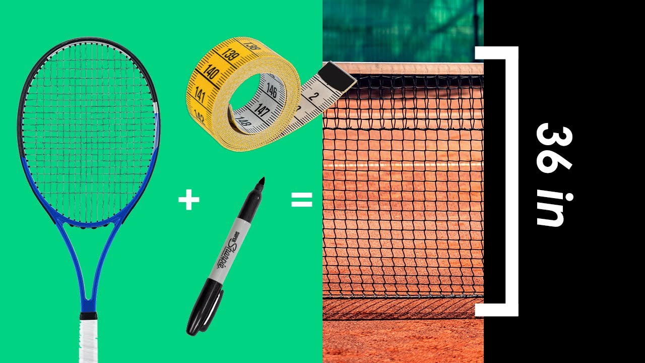 How to Check Your Tennis Net Height: Always be ready with this simple method