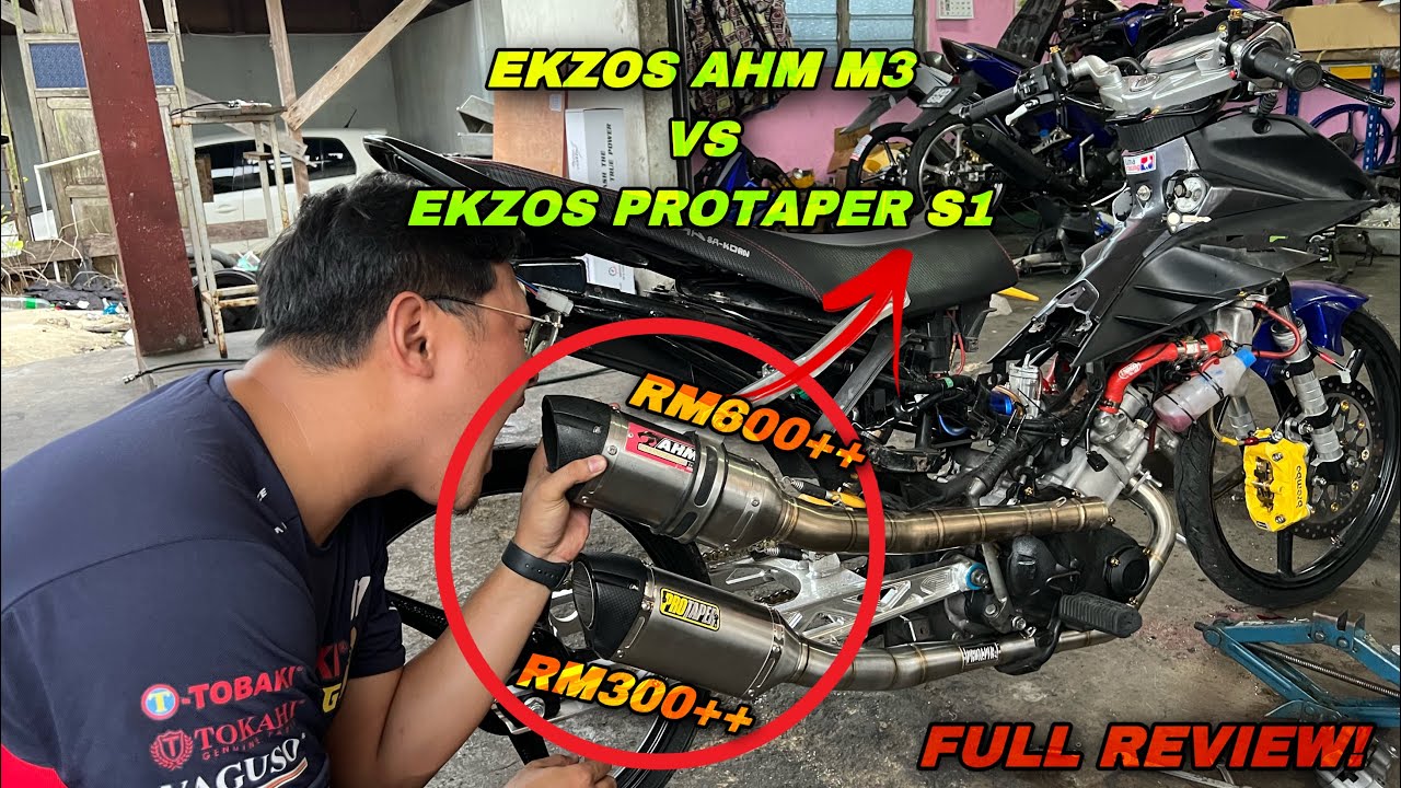 EKZOS PROTAPER S1 VS AHM M3 SZR | RM600++ VS RM300++ | FULL REVIEW EKZOS MARHAEN VS BANGSAWAN