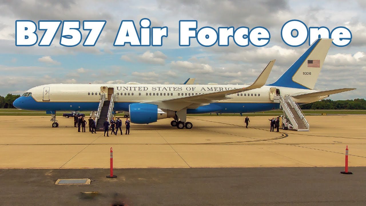 Plane Spotting POTUS Boeing 757 Air Force One Landing and Takeoff
