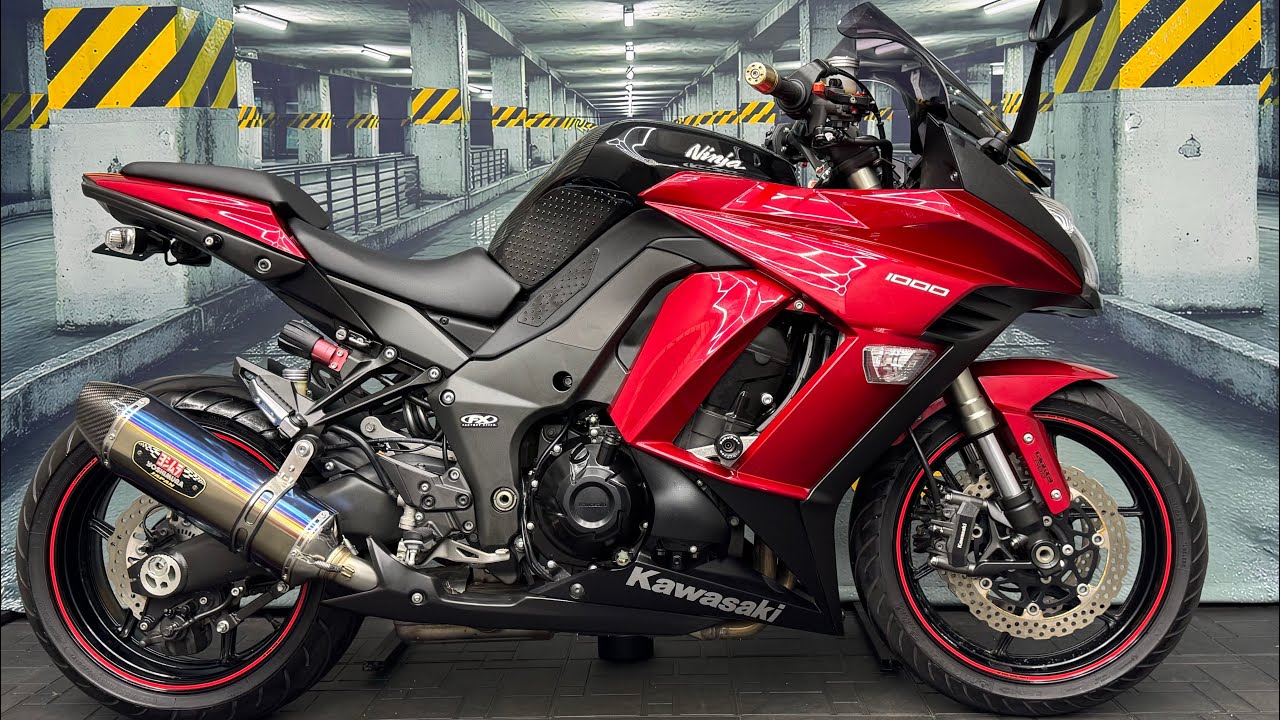 Kawasaki NINJA1000SX abs Ktrc ликвидная гонка!