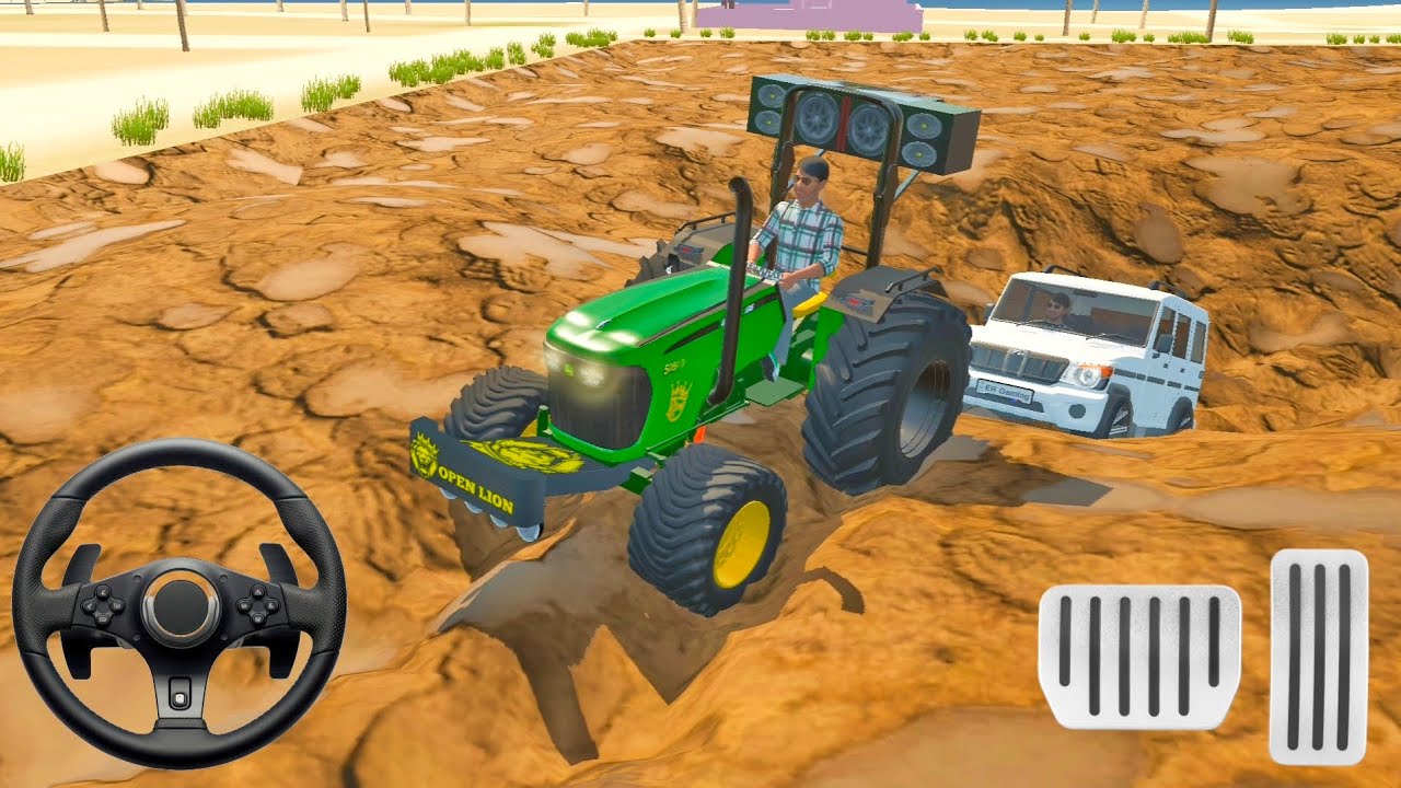 Bolero and Tractor game 🎮 #gaming #4 