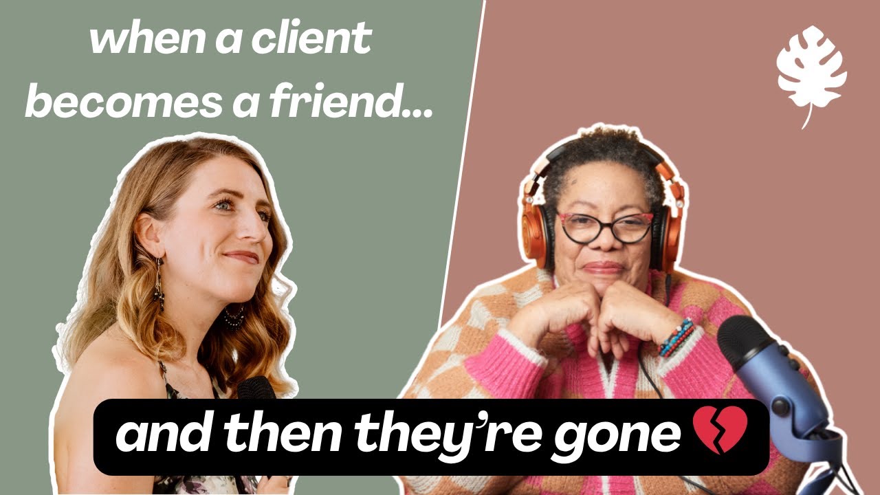 When a Client Becomes a Friend — and Then They're Gone 💔