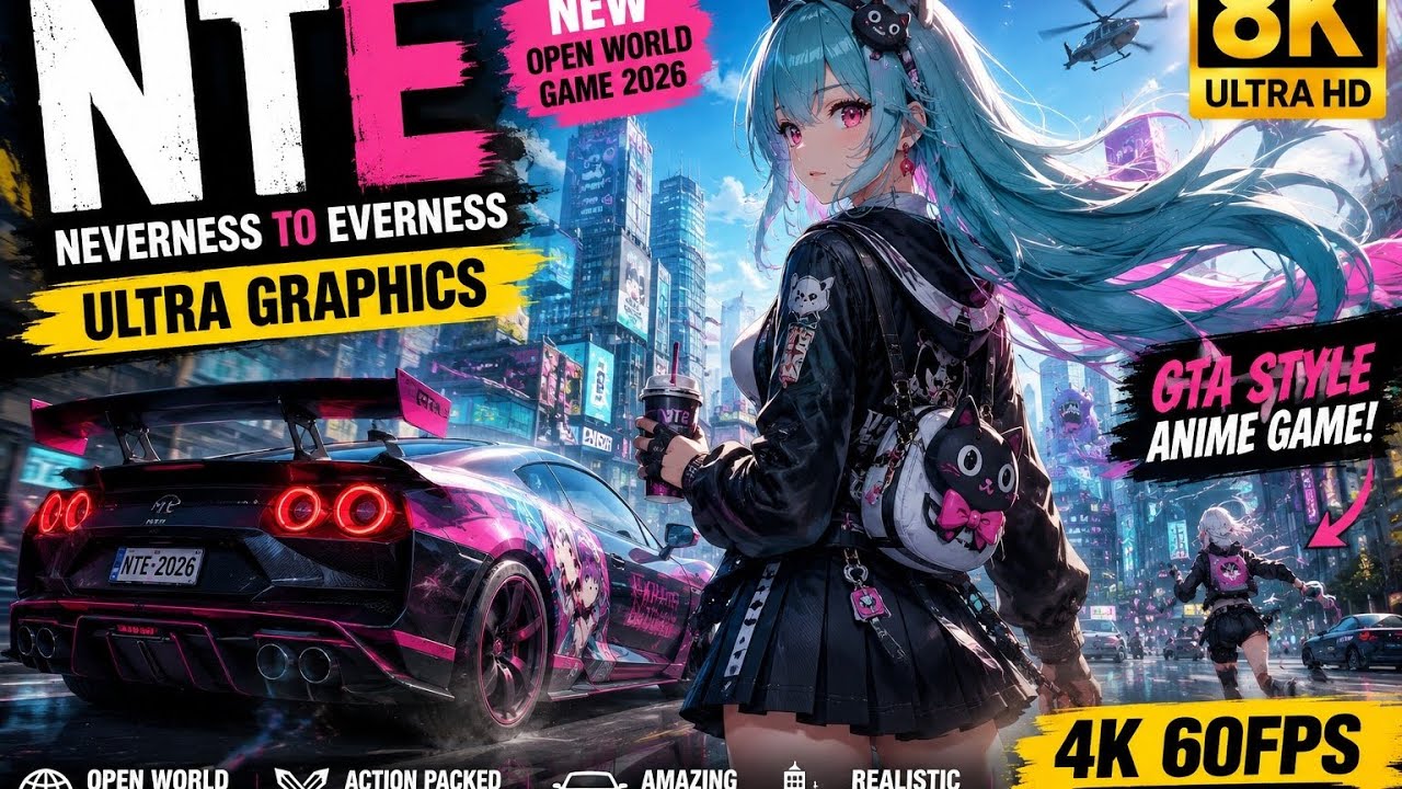 NTE New Open World Game 2026 😍 Ultra Realistic Graphics