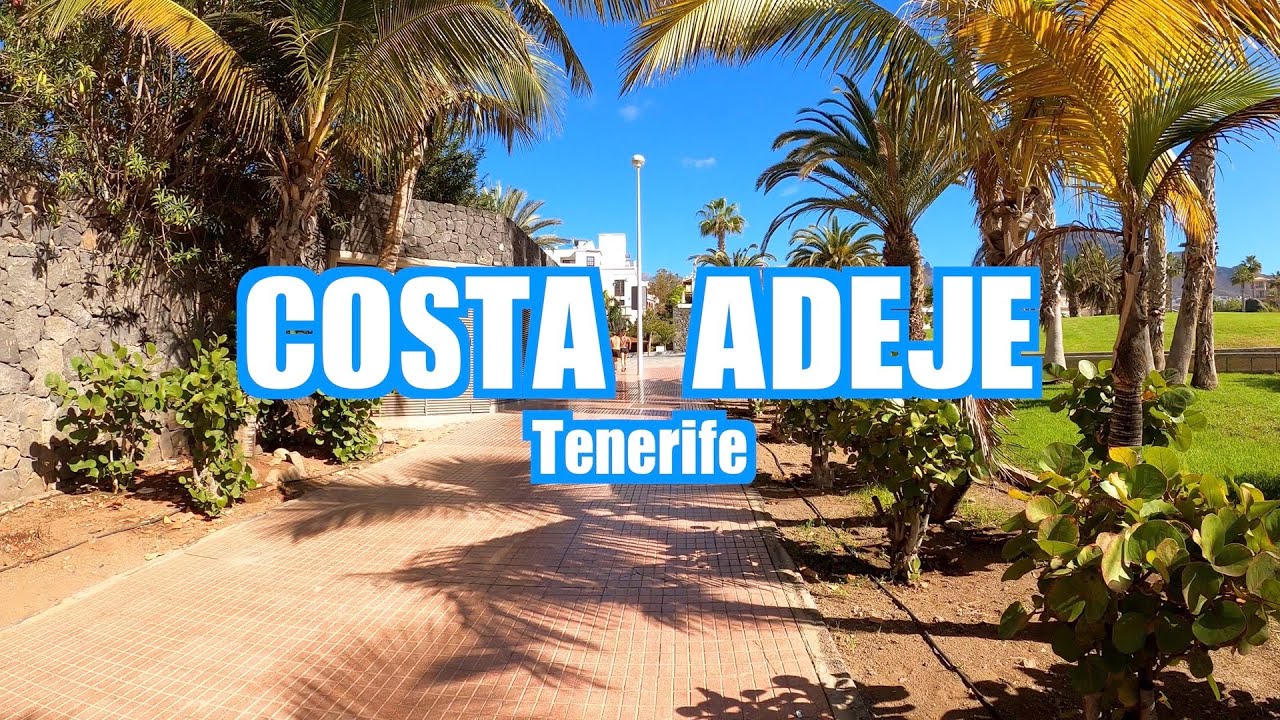 Costa Adeje Tenerife Spain 🇪🇸 4K Walking Tour