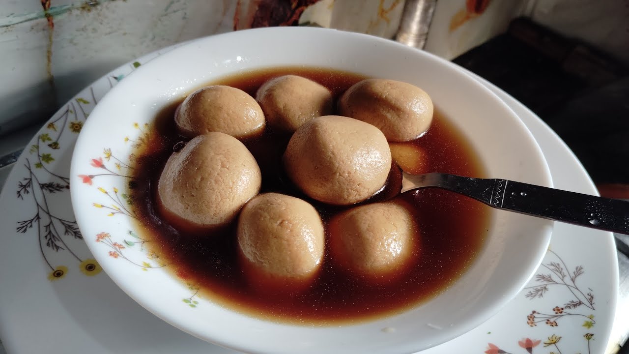 সফ্ট স্পঞ্জী নলেন গুড়ের রসগোল্লা 👌Nolen gurer rasogolla recipe 