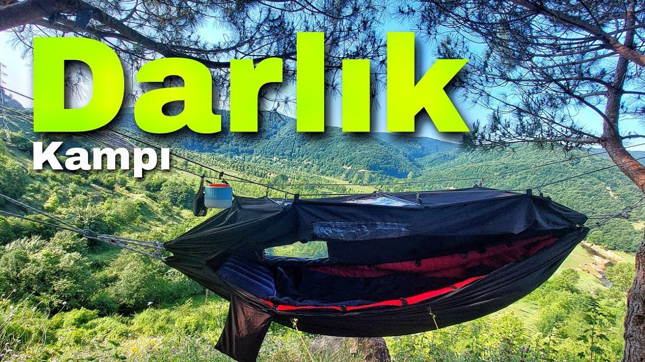 Şile kampı, hamak çadırda kamp keyfi,doğayla baş başa