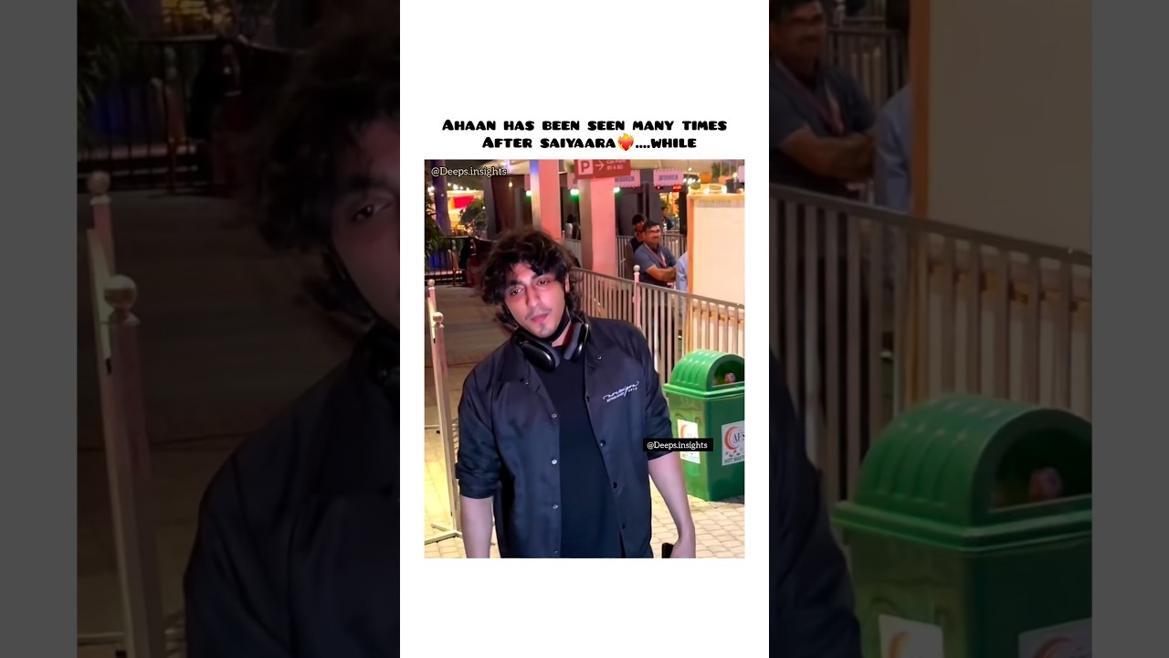 One look from aneet wasn't enough 💔#ahaanpanday #aneetpadda #bollywood  #saiyaara #shorts