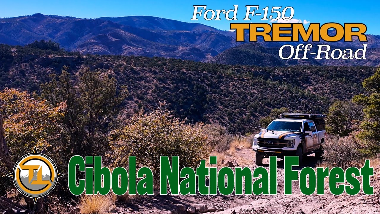Overlanding a new trail in Cibola National Forest F150 Ford Tremor Off Road