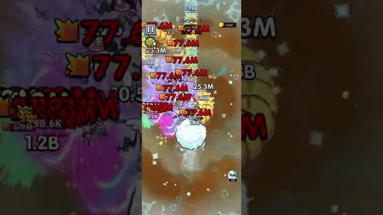 噂の白衣の天使を使って豚１０をプレー！分裂がやばい！？　#shorts #セルサバイバー