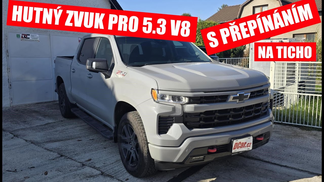 Chevrolet Silverado Z71 5.3 V8 - v&yacute;fukov&aacute; klapka DCar.cz