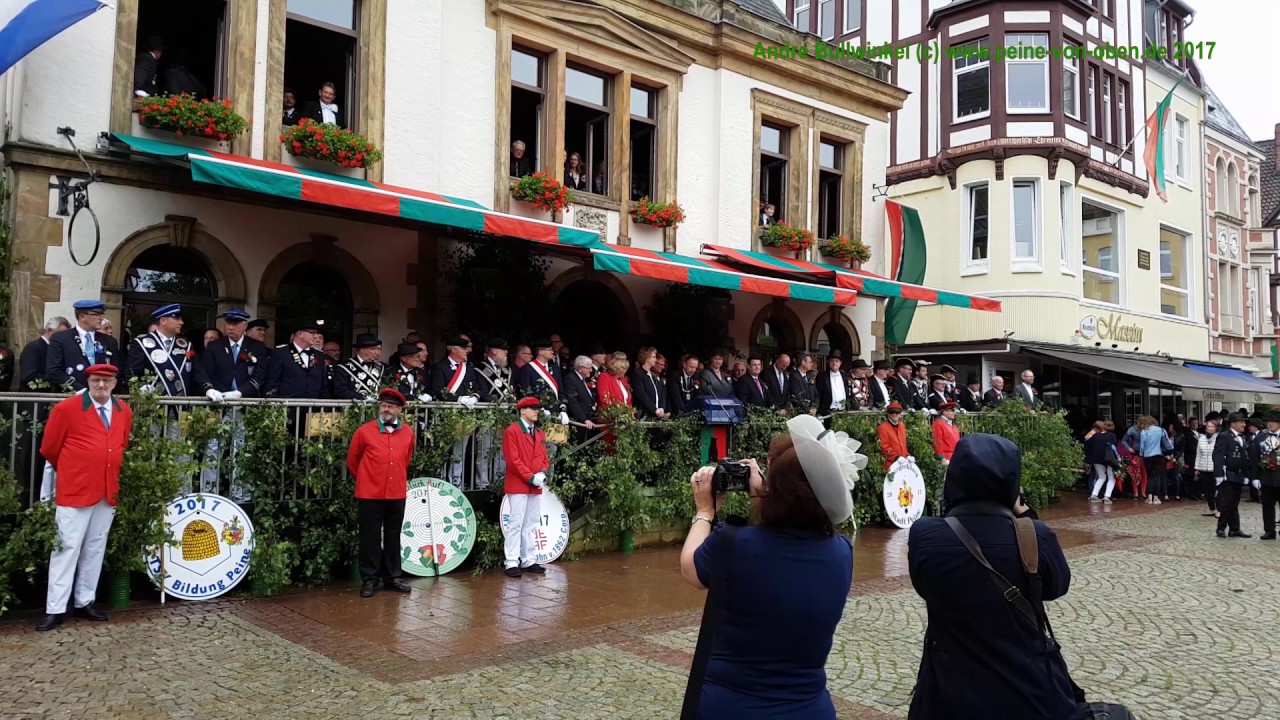 Peiner Freischiessen 2017 - Eröffnung und Umzug