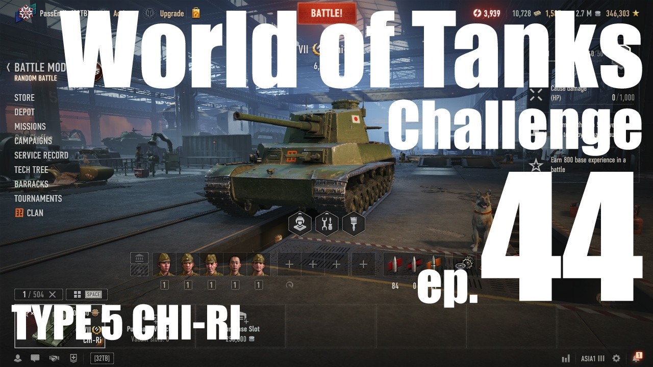 World of Tanks - WOTFGC ep.44 - TYPE 5 CHI-RI /ถอยไม่ทัน