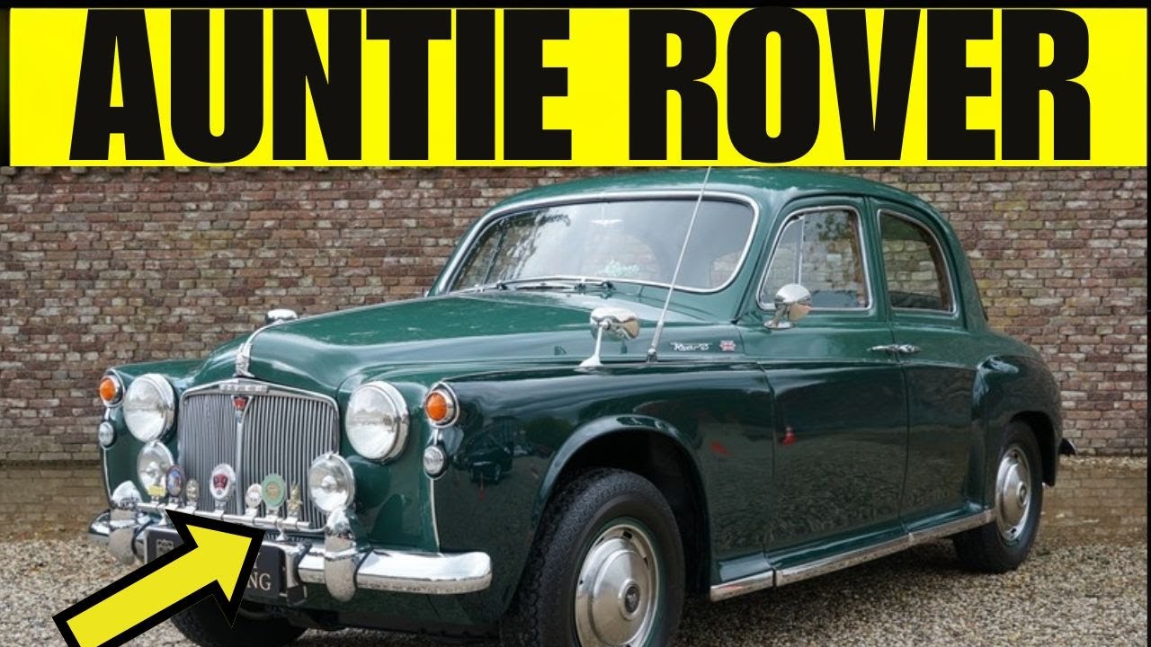 Rover P4 'Auntie Rover': The British Legend That Dominated 1949-1964