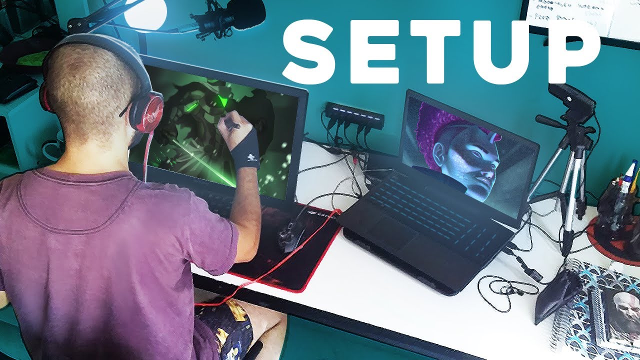 Meu SETUP ARTÍSTICO!