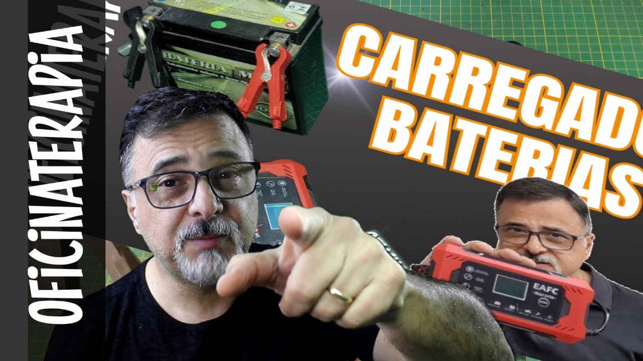 Respondendo perguntas sobre o Carregador de Baterias