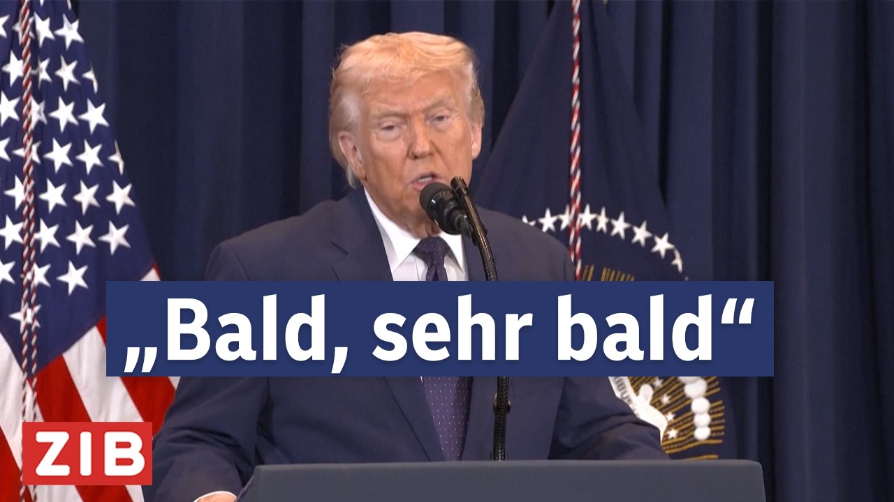 Iran-Krieg: Trump spricht von baldigem Ende | ZIB13 vom 10.03.2026