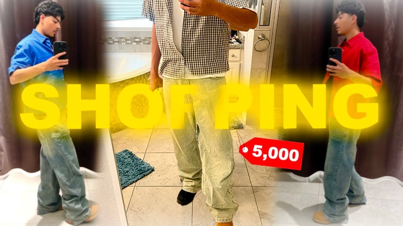 Edwin goes SHOPPING