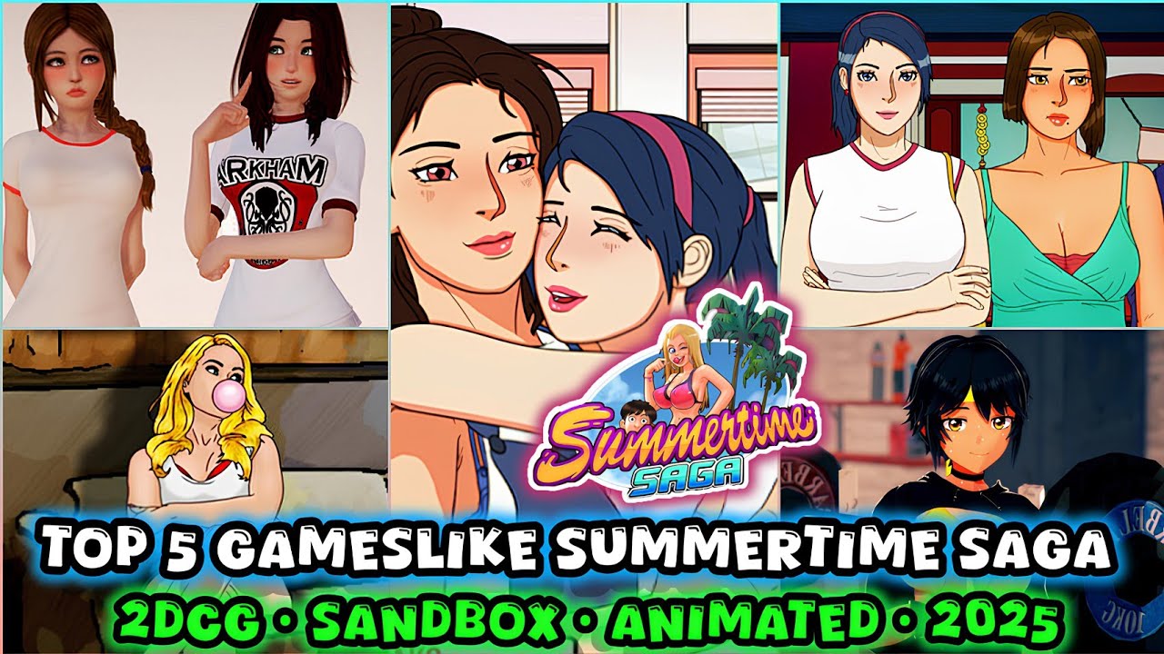 5 лучших игр, похожих на Summertime Saga – Часть 8 | Dx Star | Обязательно попробуйте в 2025 году!