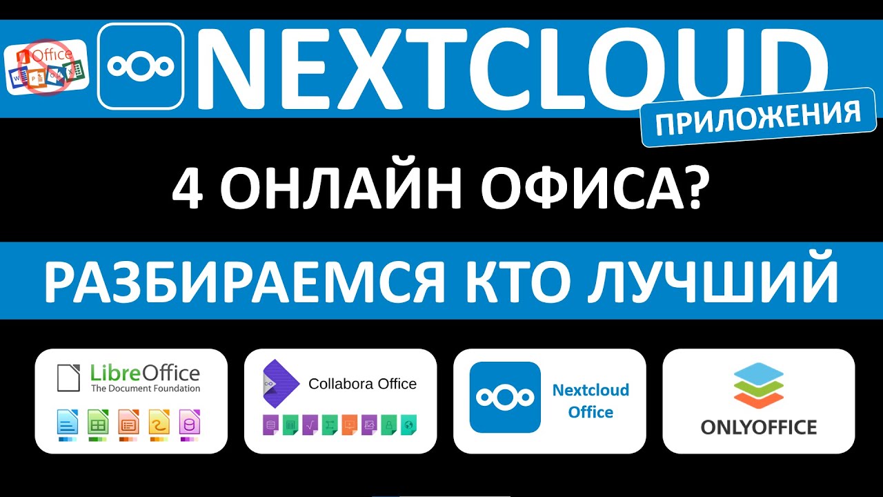 ЗАМЕНИ MS OFFICE 365 - NEXTCLOUD OFFICE. ИСТОРИЯ ОНЛАЙН РЕДАКТОРОВ ДОКУМЕНТОВ #NEXTCLOUD +НАСТРОЙКА