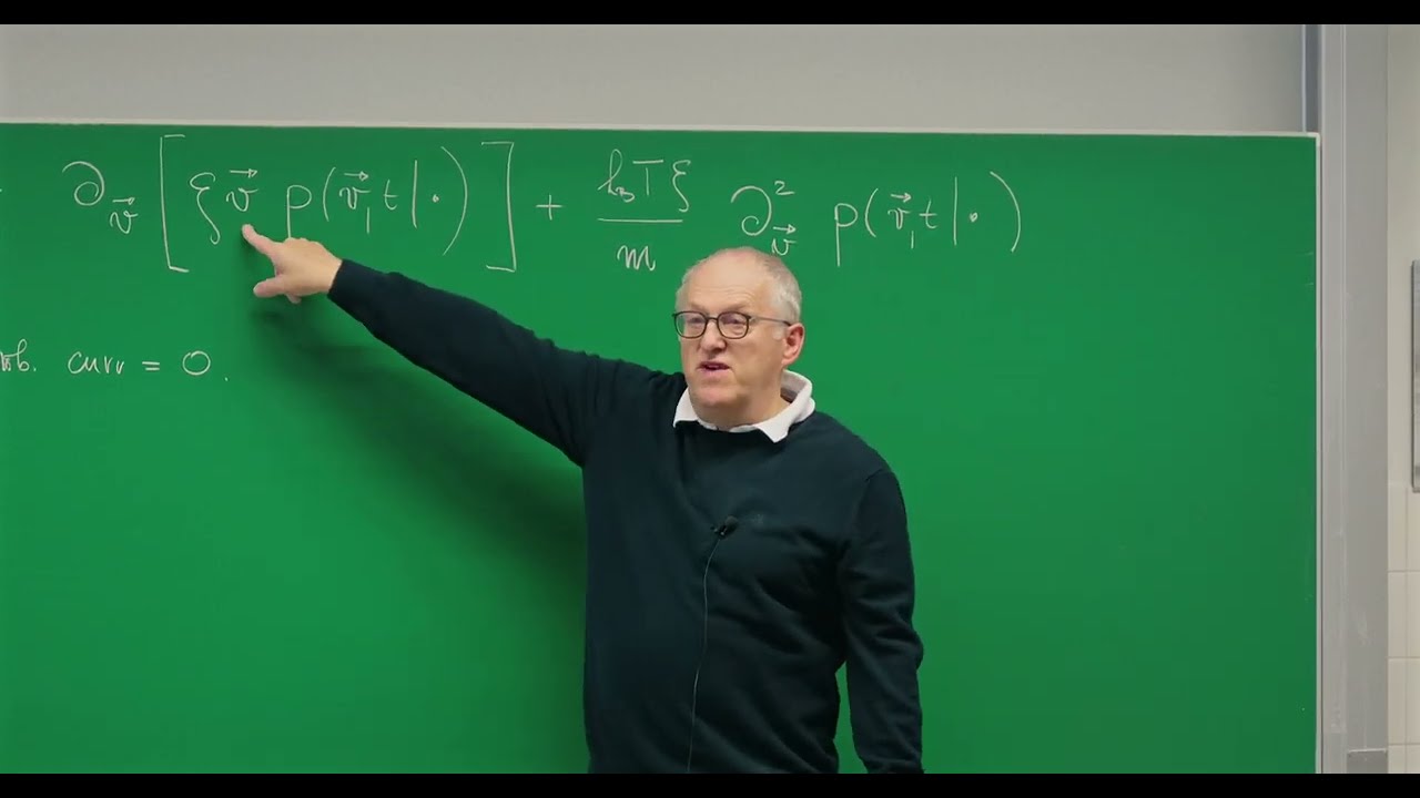 18. Fokker-Planck Equation of Brownian Particle, Overdamped Langevin Equation, Smoluchowsky equation