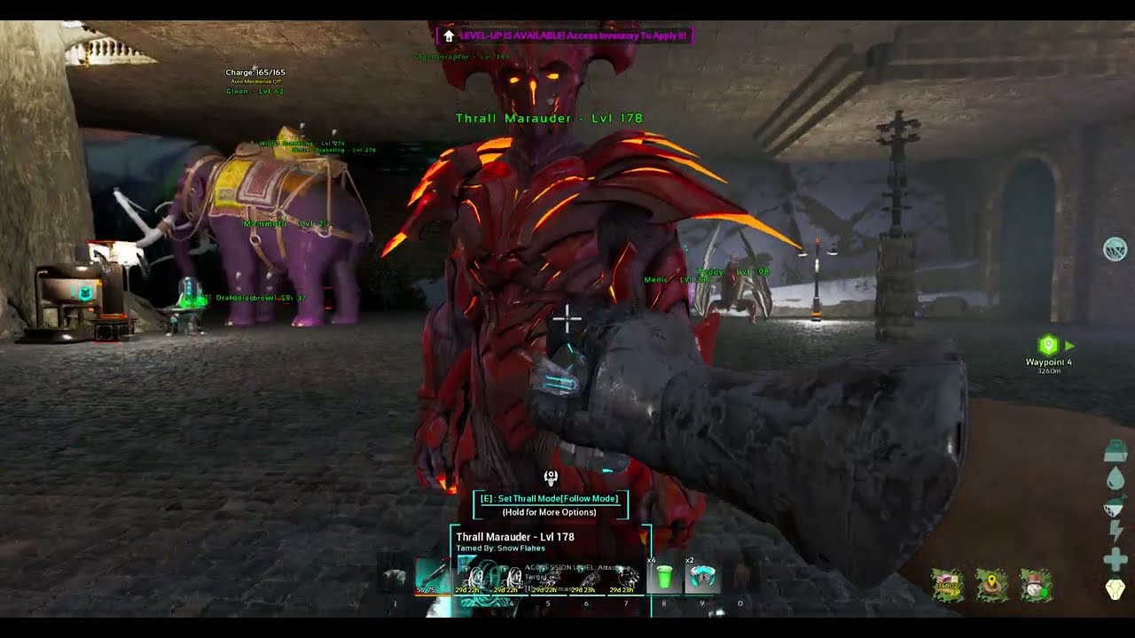 ARK: Survival Ascended - Thrall Inventory Bug & Workaround Guide
