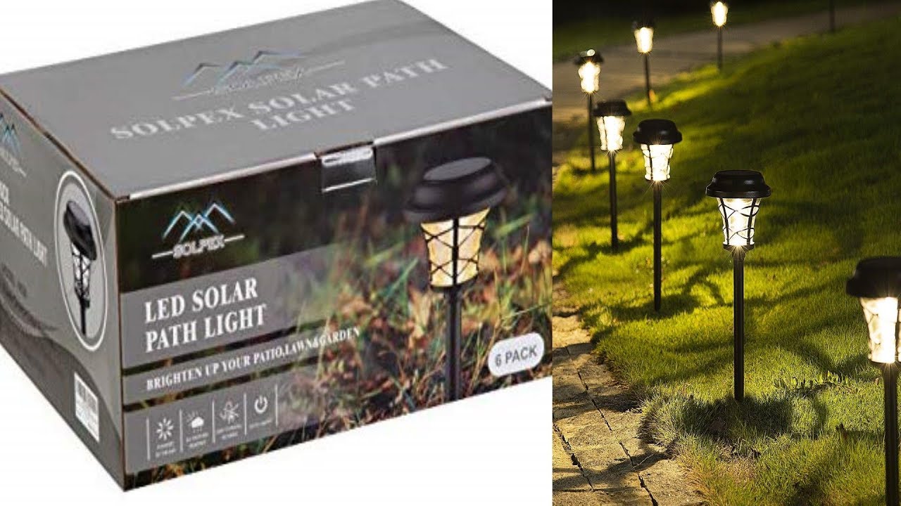 LED SOLAR PATH GARDEN LIGHTS by SOLPEX