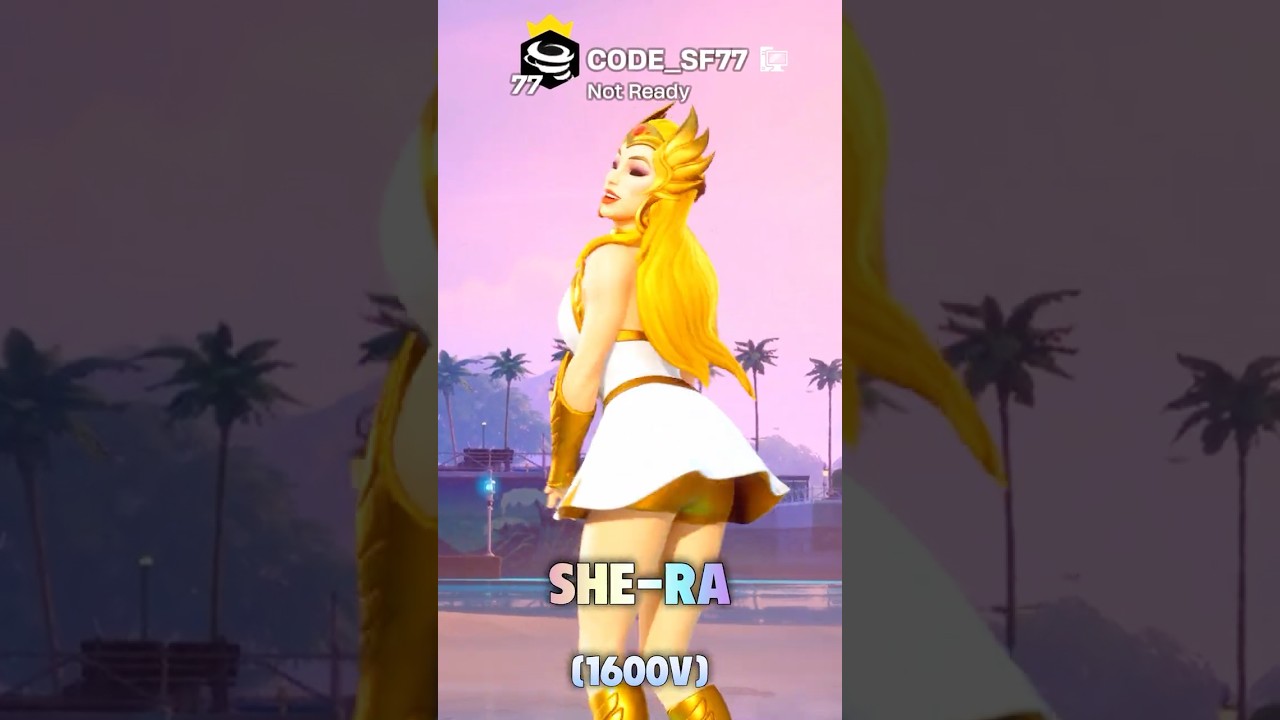 포트나이트 '쉬라' 스킨 리뷰('SHE-RA' Fortnite skin 4K Showcase)