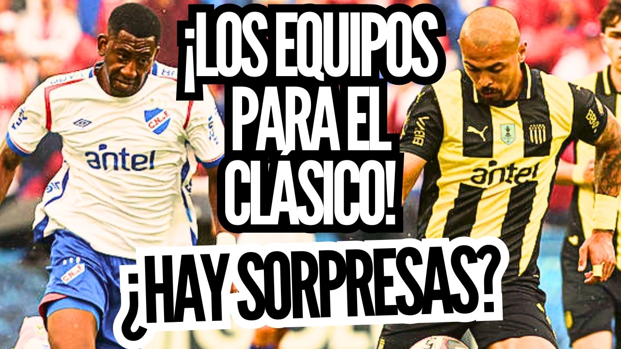 📻 JULIO RIOS | ¡LOS EQUIPOS PARA EL CLÁSICO! ¿HABRÁ SORPRESAS? JADSON Y AGUIRRE NO QUIEREN PERDER