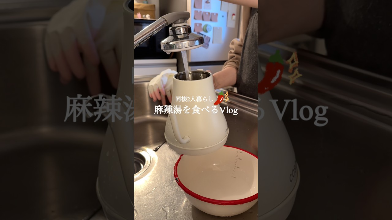 【 初めての 】麻辣湯を食べるだけVlog🌶