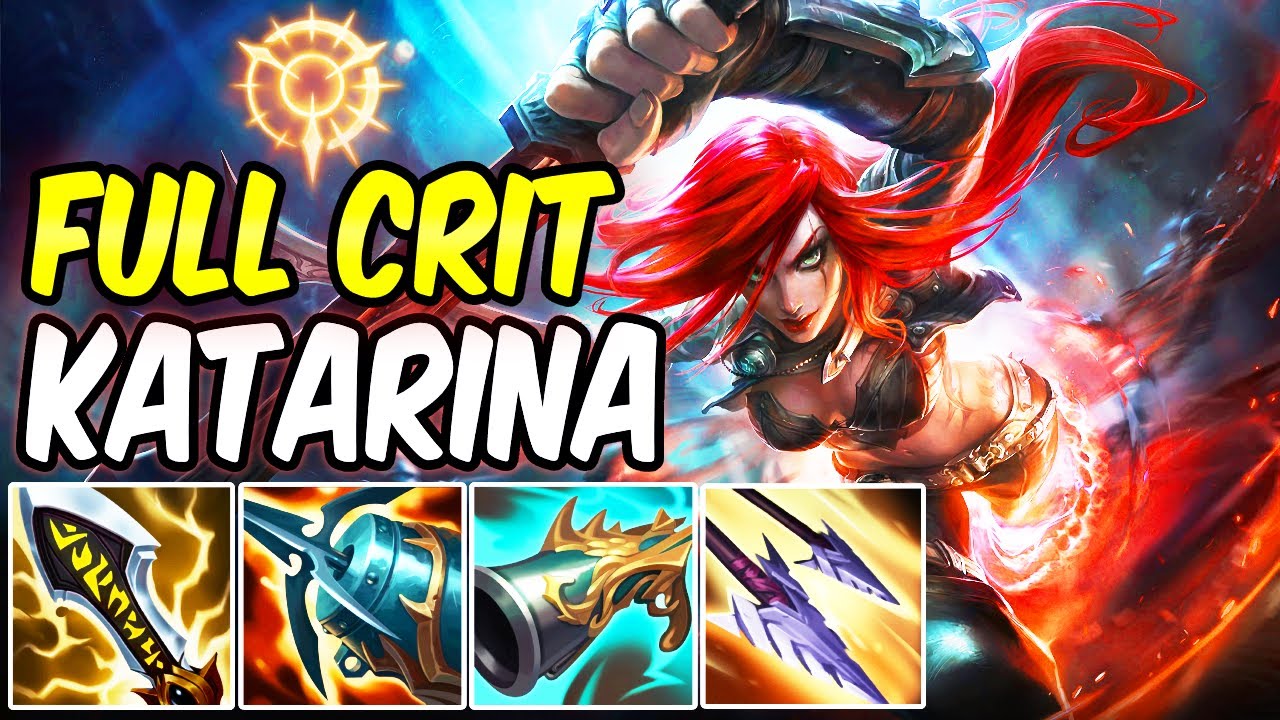FULL CRIT AD KATARINA MID | PRESS THE ATTACK ON-HIT SYNERGY | New Build & Runes | League of Legends