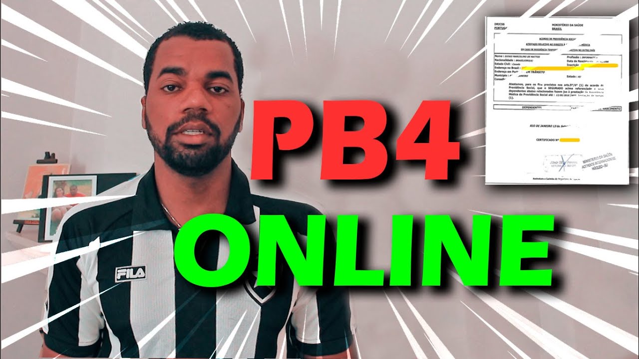 PB4 ONLINE - COMO TIRAR - MORAR EM PORTUGAL