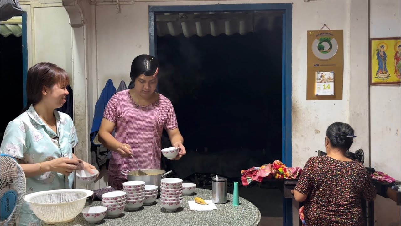 Vợ thằng Sang nấu chè thưng cúng đưa Ông Táo | Chị chồng vui vẻ với em dâu đón Tết - Tập 161