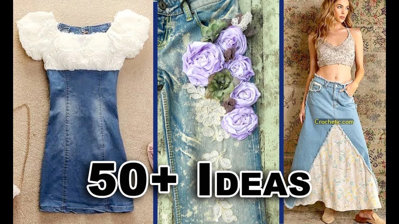 100+ Compilation of Ideas for Jeans Upcycles When You Are Bored