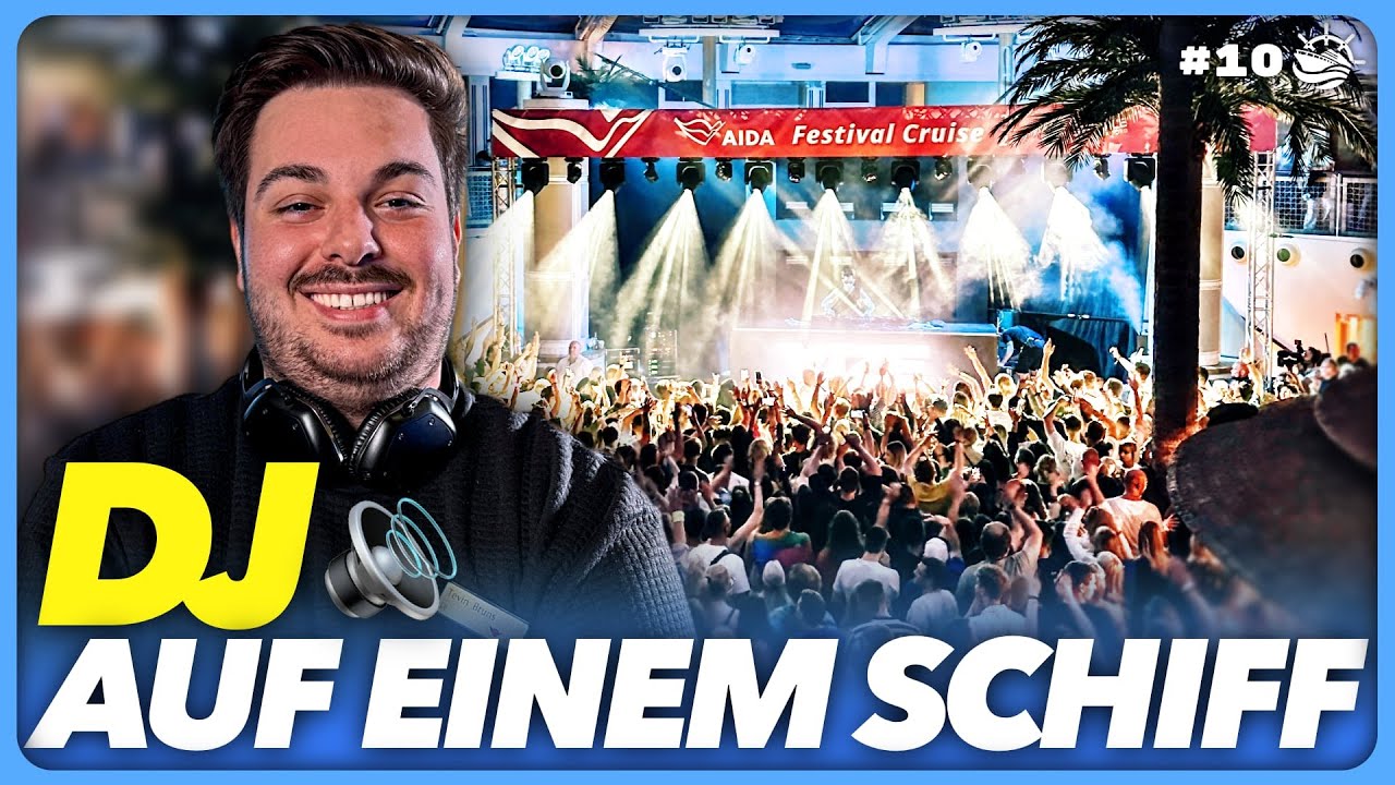 DJ bei AIDA: Mit Feiern Geld Verdienen? 🥳 SO ist der Alltag an Bord!