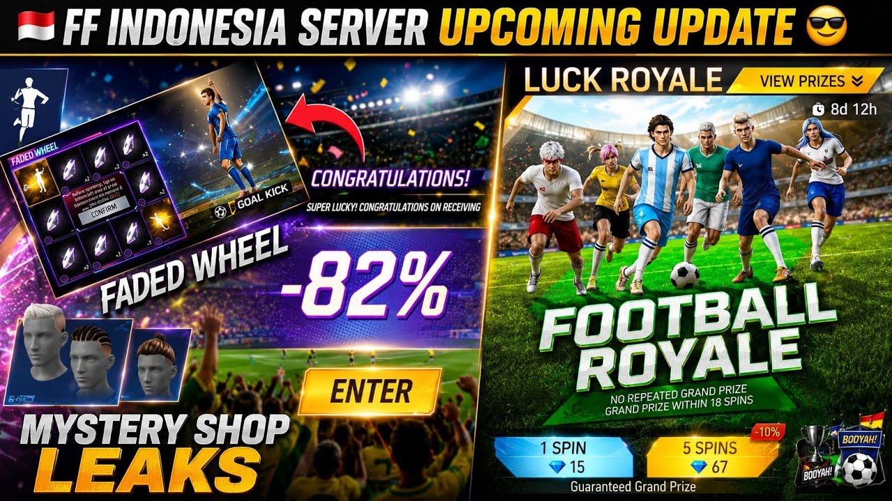 FF Indonesia Server Mystery Shop Leaks Faded Wheel New Web Event 