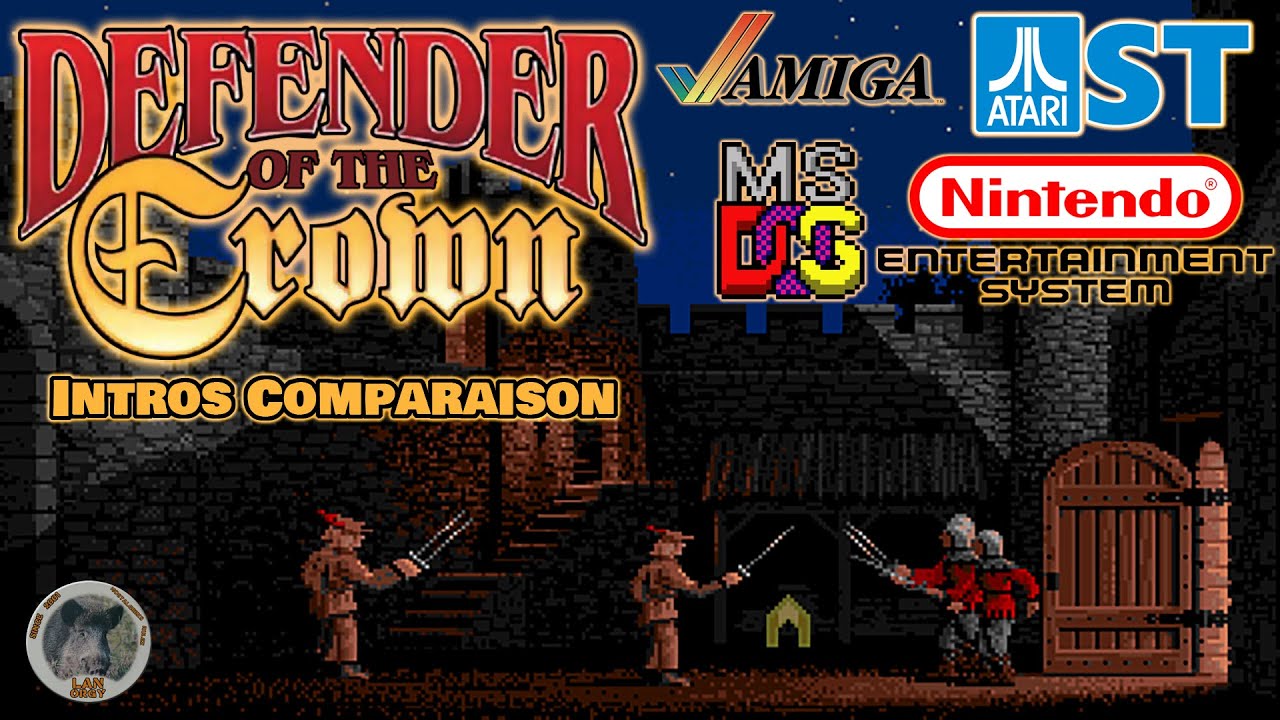 DEFENDER OF THE CROWN - Intros Comparaison