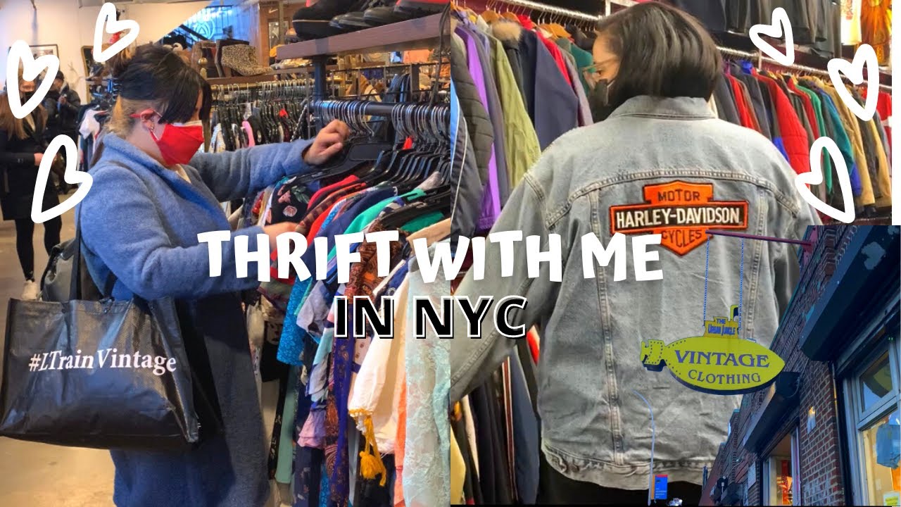THRIFTING IN NYC WITH BFF + HAUL & UNBOXING