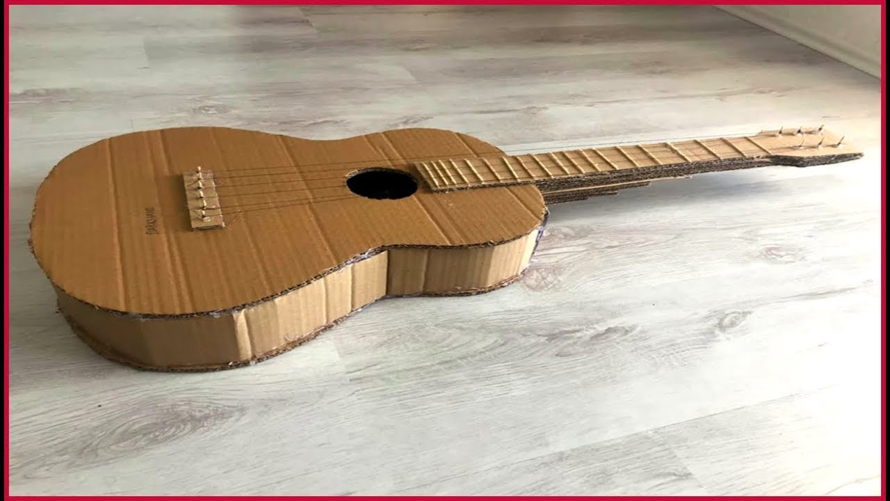 How To Make a Guitar From Cardboard