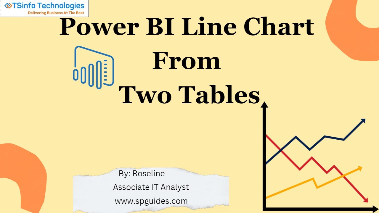 Линейный график Power BI из двух таблиц | Microsoft Power BI | Учебные пособия по Power BI для на...