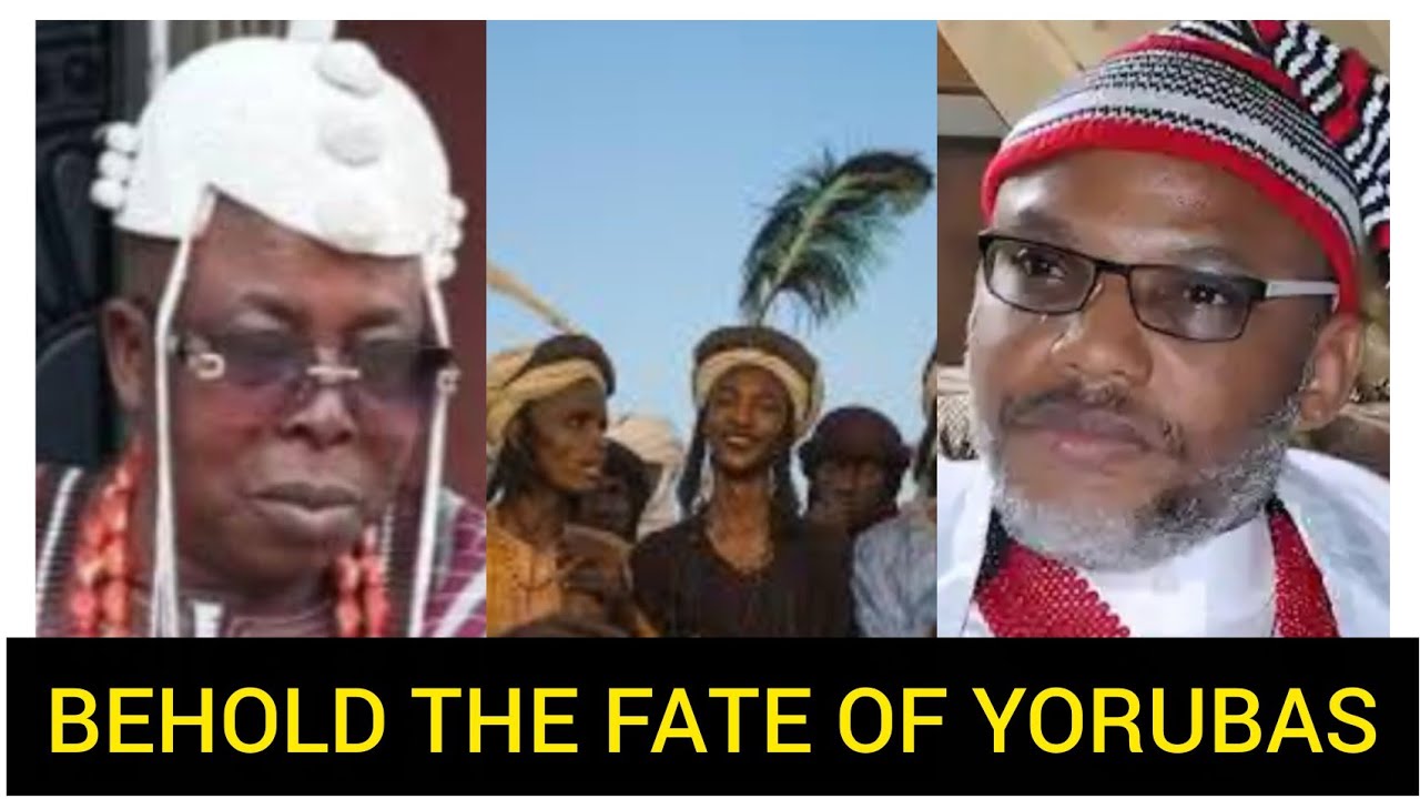 WATCH YORUBAS JUBILATING OVER KANU'S IMPRISONMENT NOW DEALT WITH AS ONDO KING UNALIVED