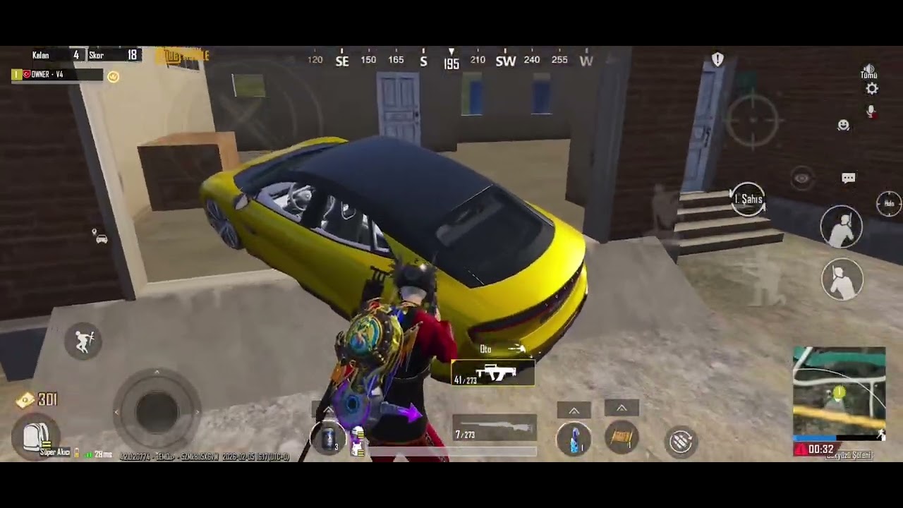 OWNER V4 30 KILLS 120 FPS#pubgmobile
