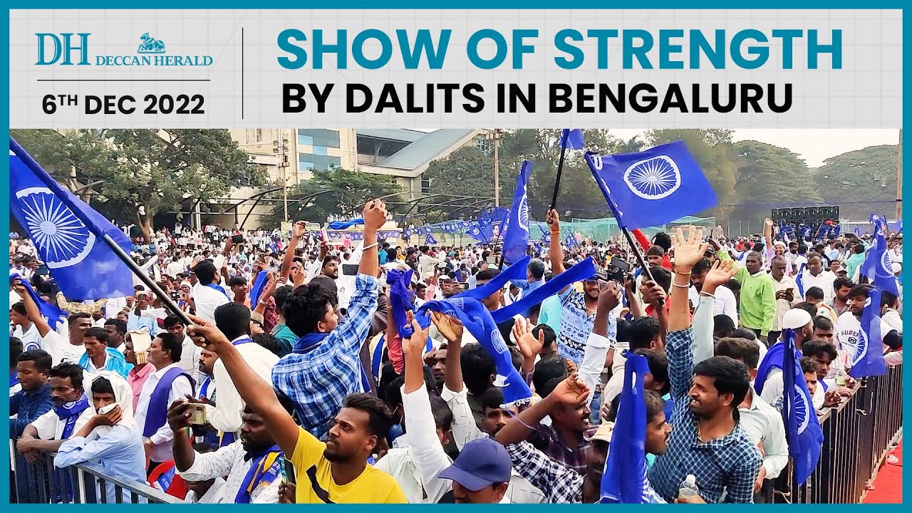 Sea of blue at ‘Dalit cultural resistance’ event in Bengaluru
