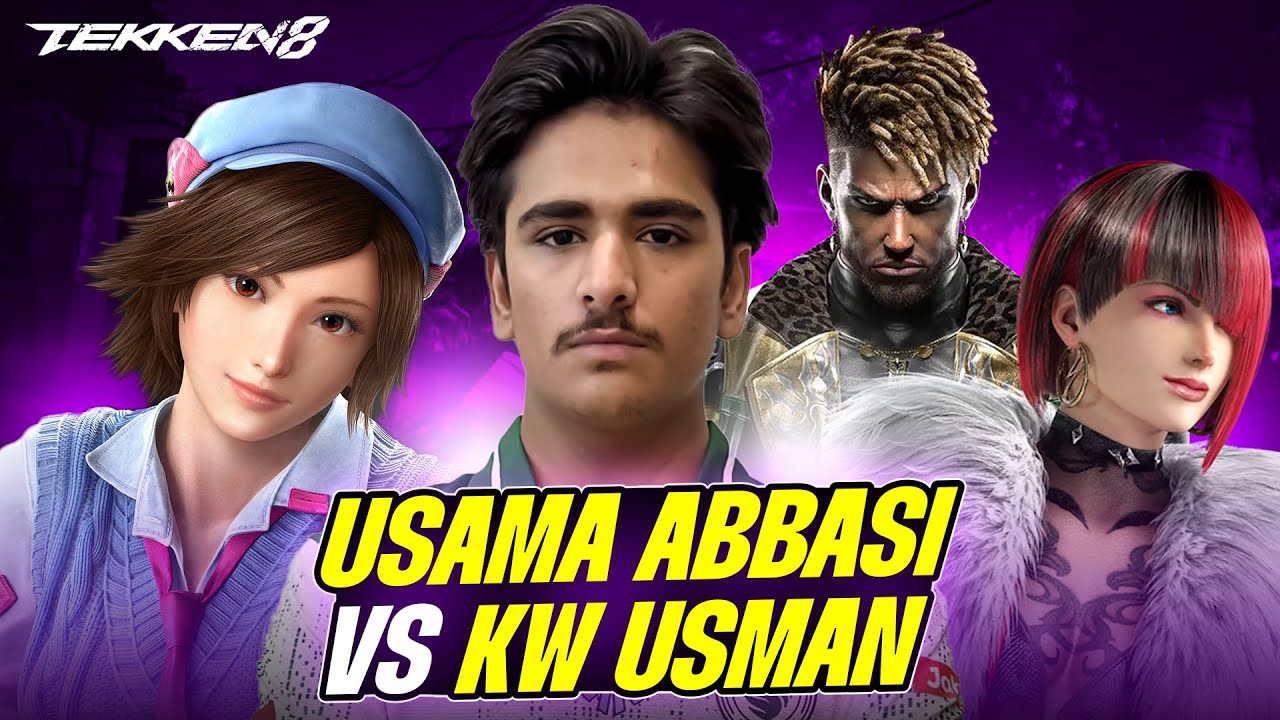 Usama Abbasi (Asuka) VS Usman (Eddy, Anna) - Top 8 - Tekken Slam