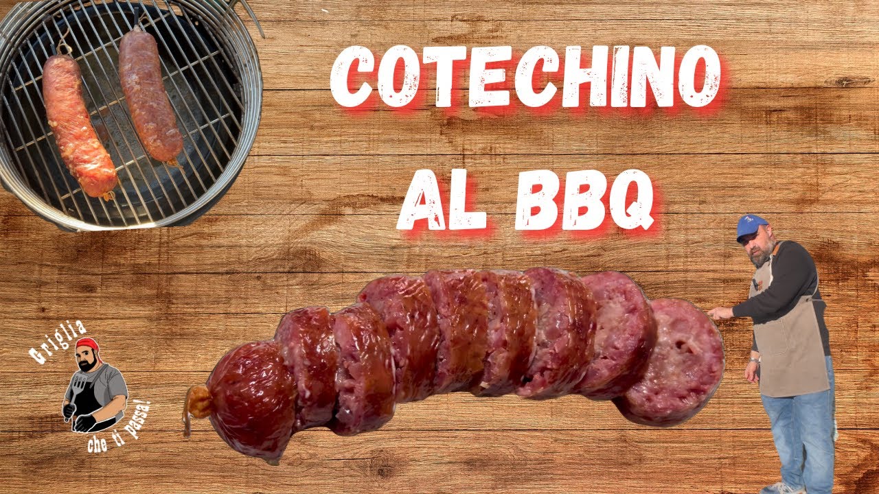 Come fare il Cotechino al BBQ! Una delizia!