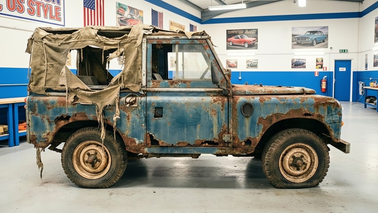 ASMR Restoration | Land Rover Series III Restoration – What They Don't Show You 🚜