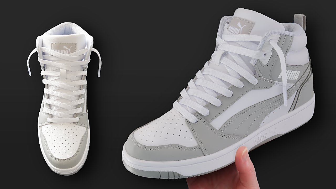 HOW TO LACE PUMA REBOUND HIGH LOOSELY (BEST WAY!)