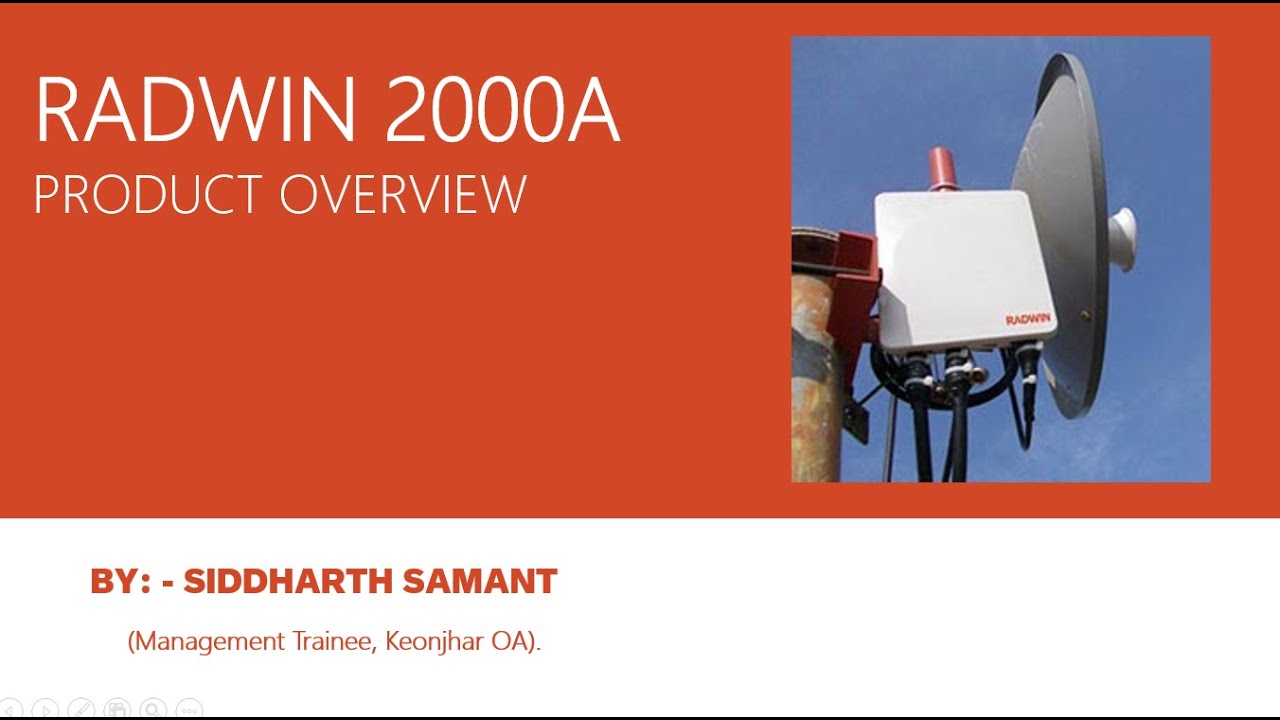 Radwin 2000A Lecture 01